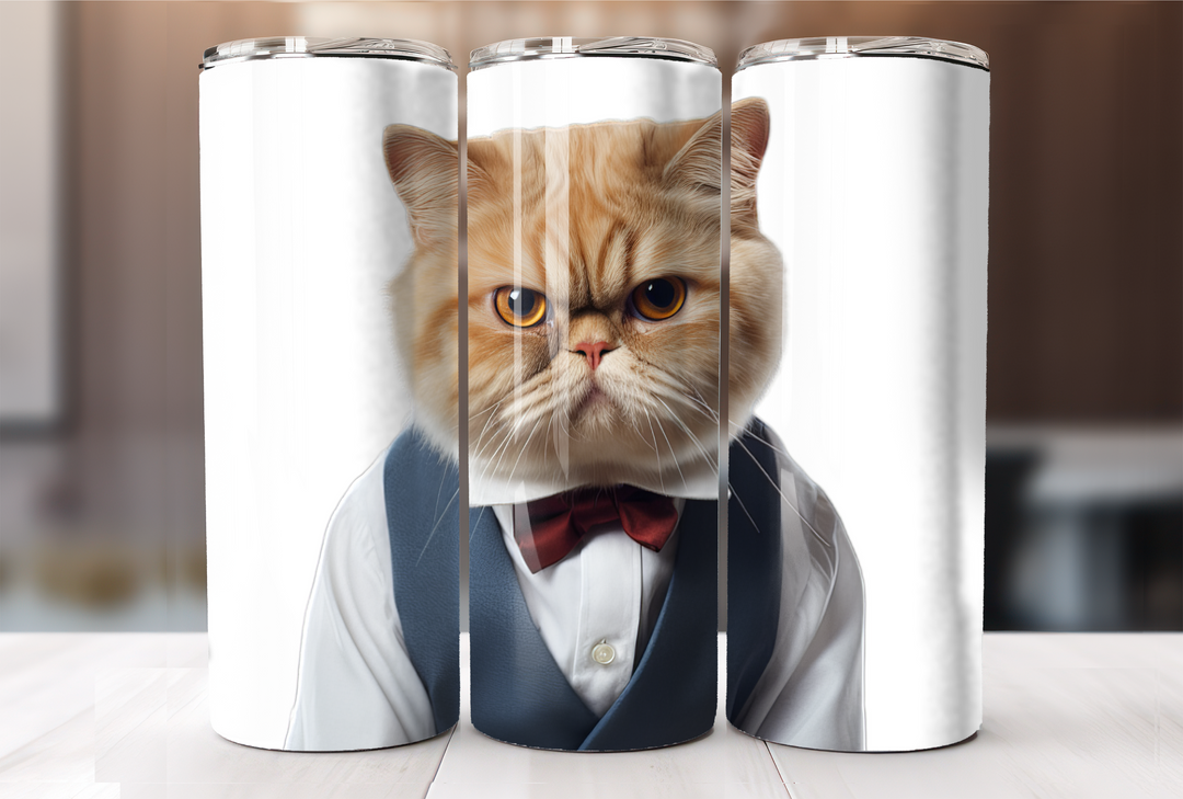 Exotic Shorthair Tumbler - PosterfyAI.com