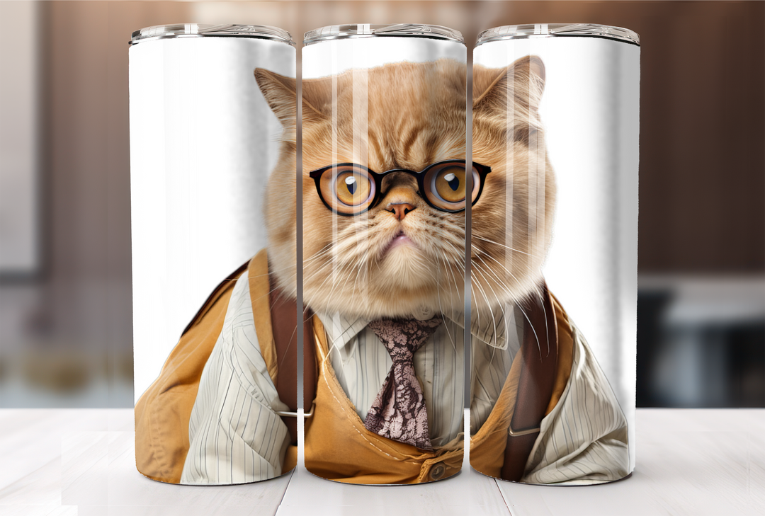 Exotic Shorthair Tumbler - PosterfyAI.com