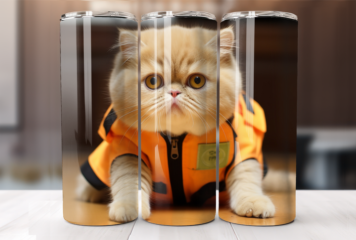 Exotic Shorthair Tumbler - PosterfyAI.com