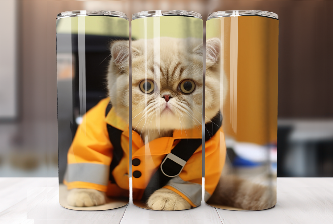 Exotic Shorthair Tumbler - PosterfyAI.com