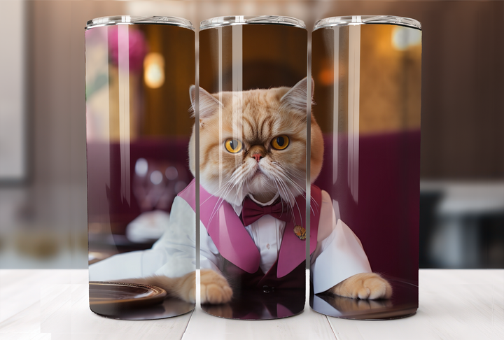 Exotic Shorthair Tumbler - PosterfyAI.com