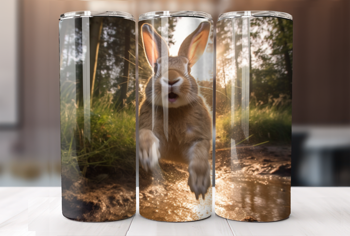 Flemish Giant Bunny Tumbler