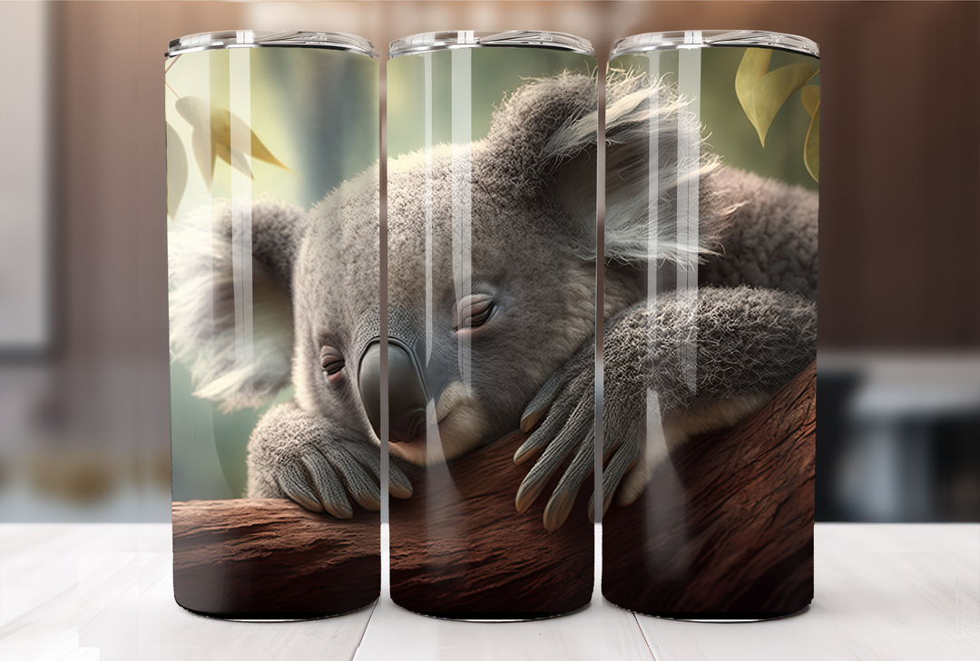 Koala Tumbler - PosterfyAI.com
