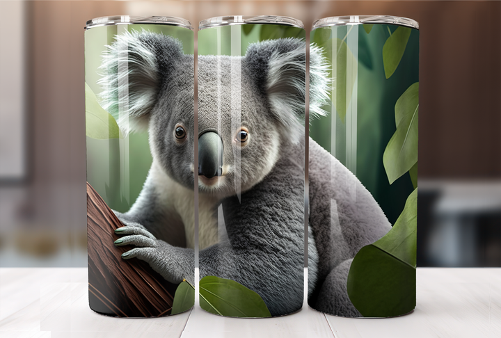 Koala Tumbler - PosterfyAI.com