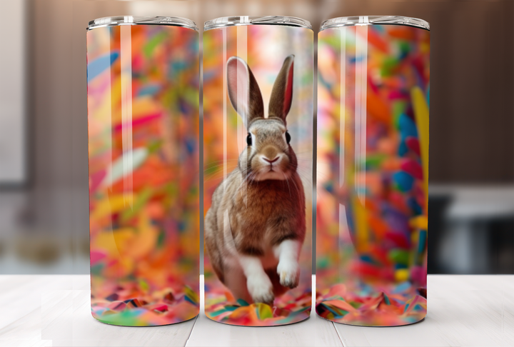 English Spot Bunny Tumbler