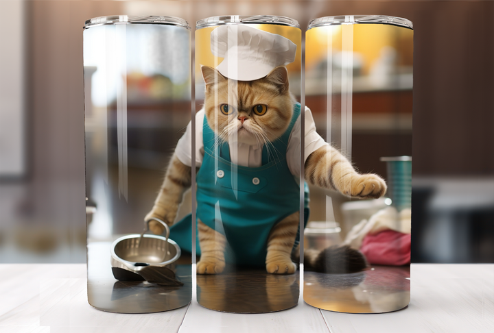 Exotic Shorthair Tumbler - PosterfyAI.com