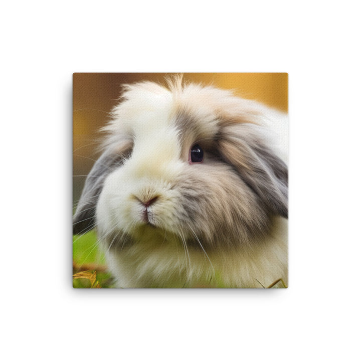 Fluffy American Fuzzy Lop Canvas - PosterfyAI.com