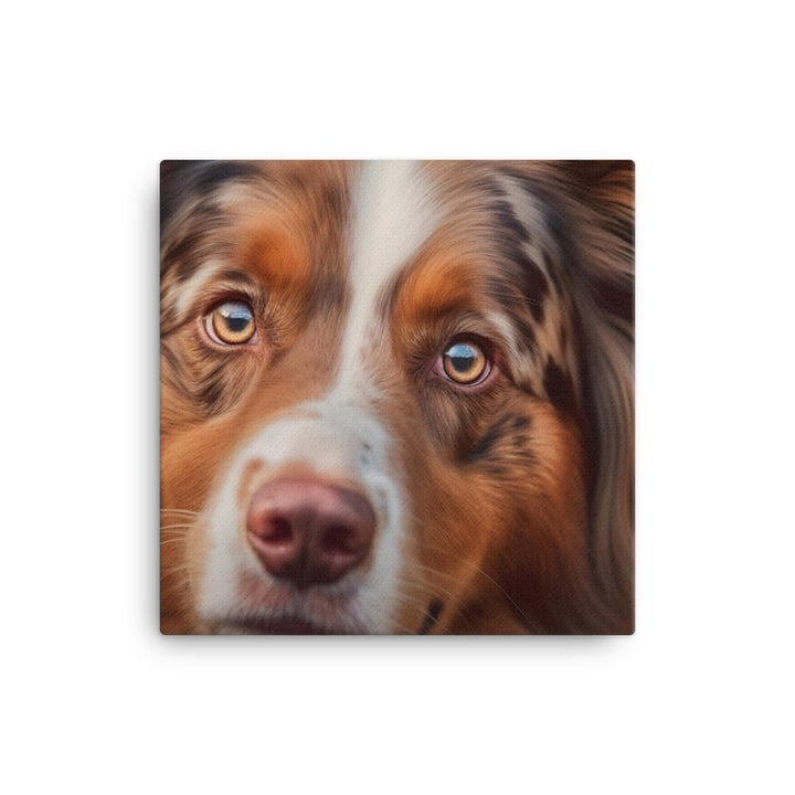 Australian Shepherd Canvas - PosterfyAI.com