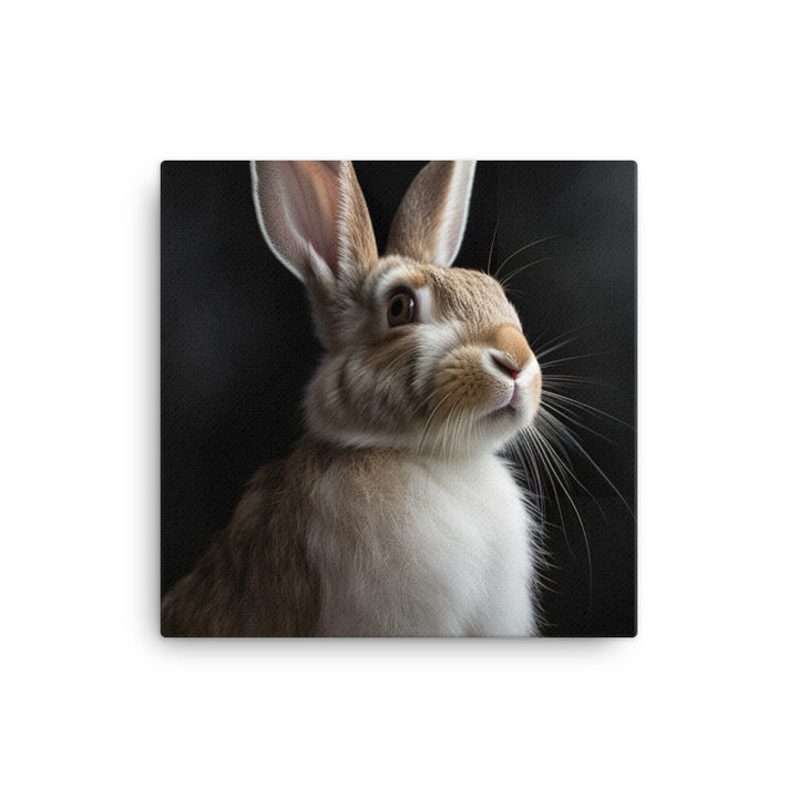 Beveren Bunny Canvas - PosterfyAI.com