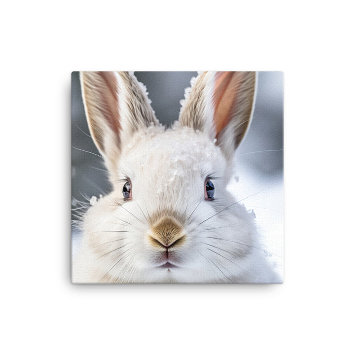 Florida White Bunny Canvas - PosterfyAI.com