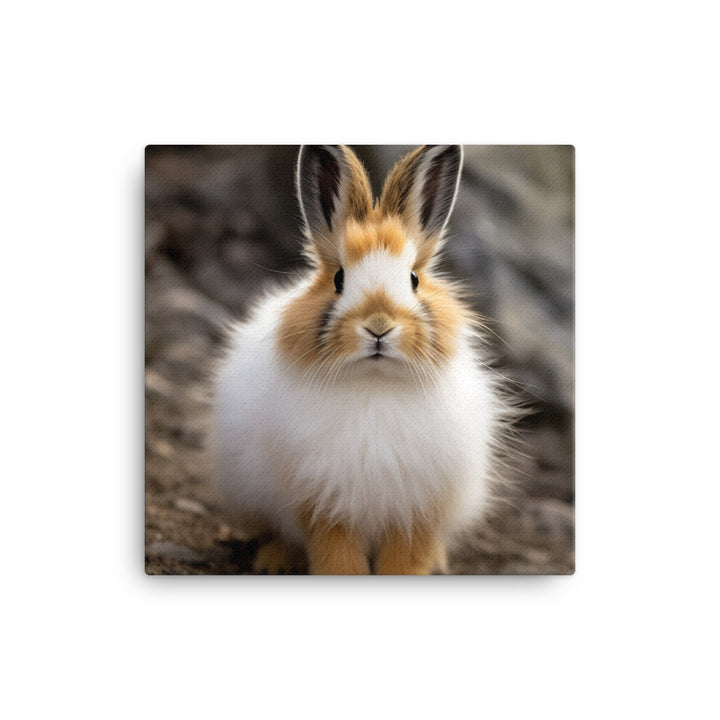 Adorable Himalayan Bunny Canvas - PosterfyAI.com