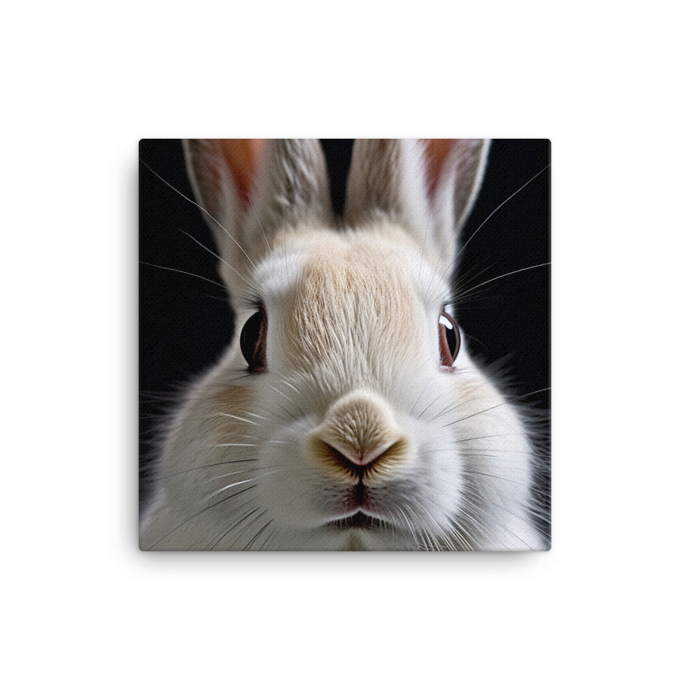 Charming Californian Bunny Canvas - PosterfyAI.com