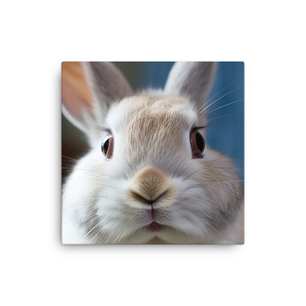 Charming Britannia Petite Bunny Canvas - PosterfyAI.com