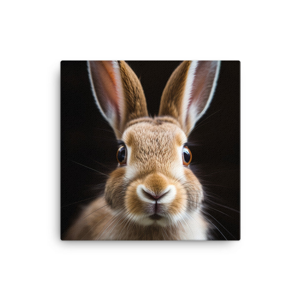 Adorable Belgian Hare Canvas - PosterfyAI.com