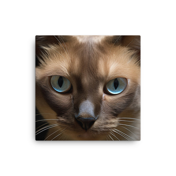World of Tonkinese Cat Canvas - PosterfyAI.com