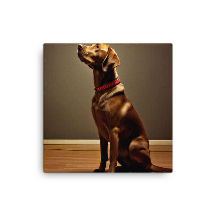 Labrador Retriever Canvas - PosterfyAI.com