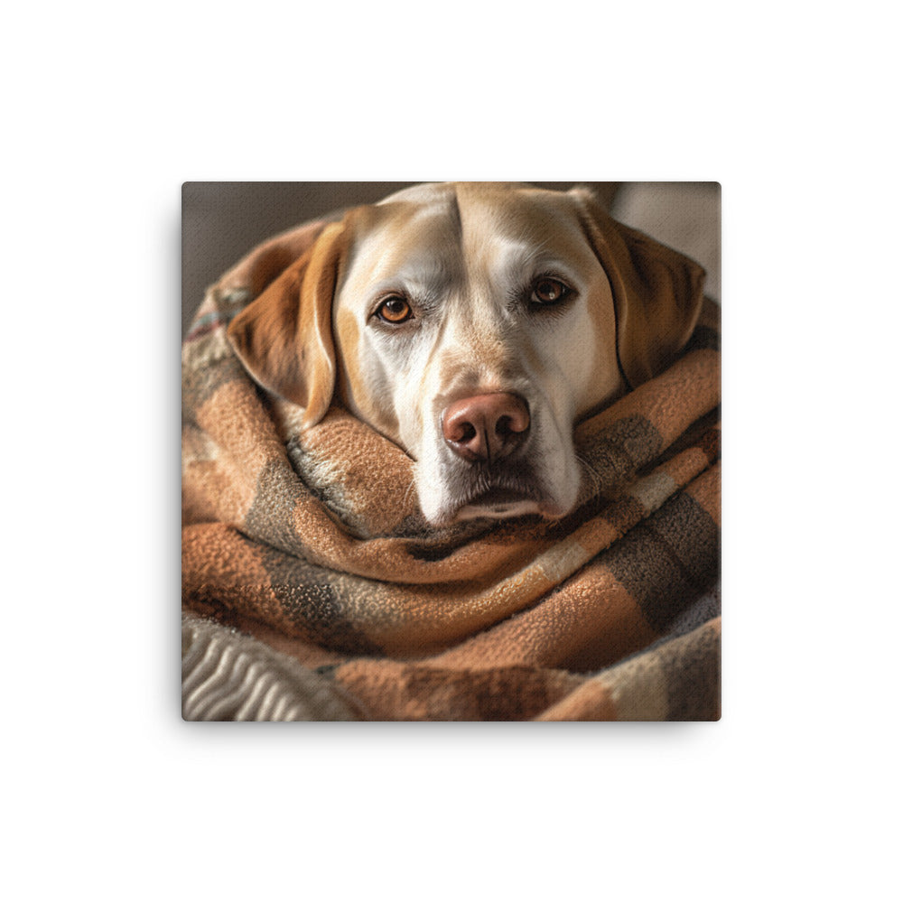 Labrador Retriever Canvas - PosterfyAI.com