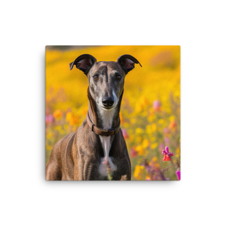 Greyhound Canvas - PosterfyAI.com