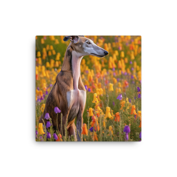 Greyhound Canvas - PosterfyAI.com