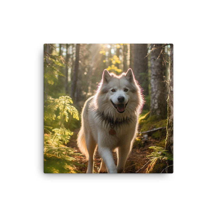 Alaskan Malamute Canvas - PosterfyAI.com