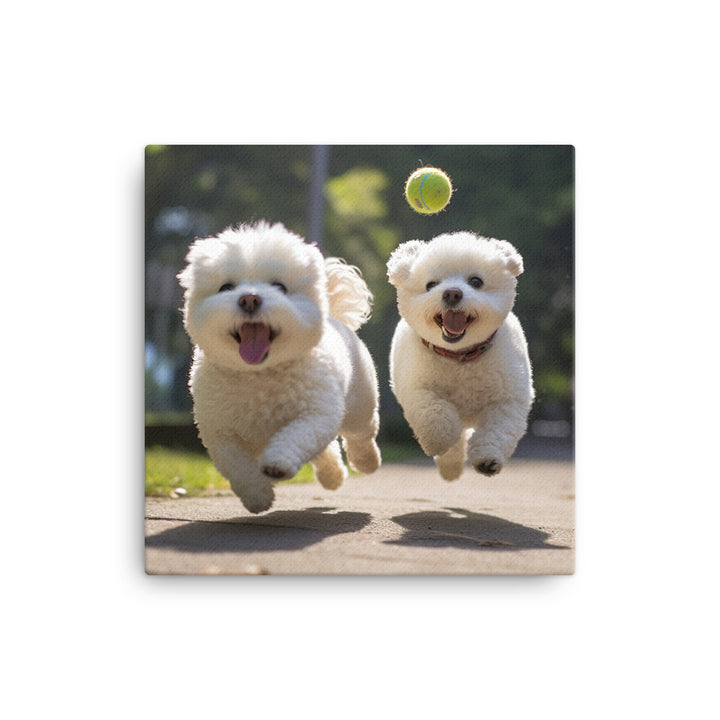 Bichon Frise Canvas - PosterfyAI.com