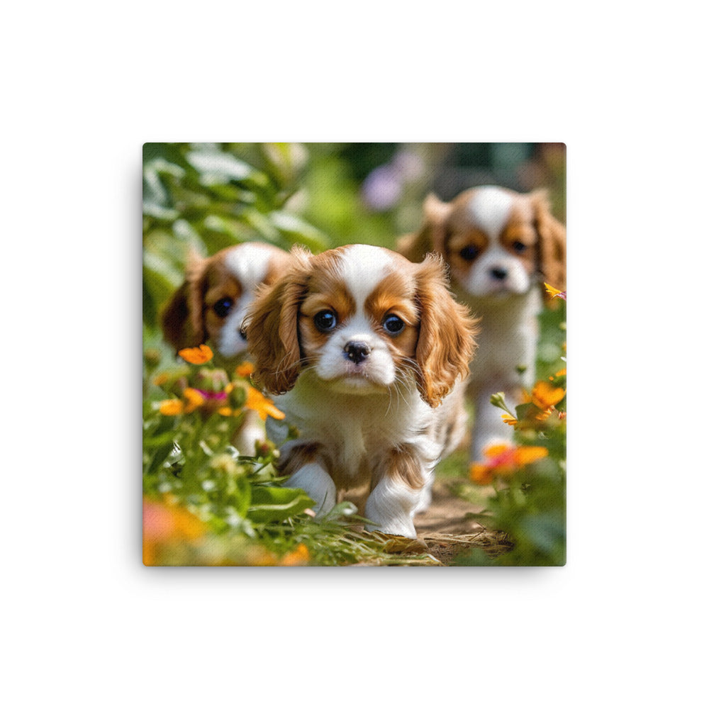 Cavalier King Charles Canvas - PosterfyAI.com