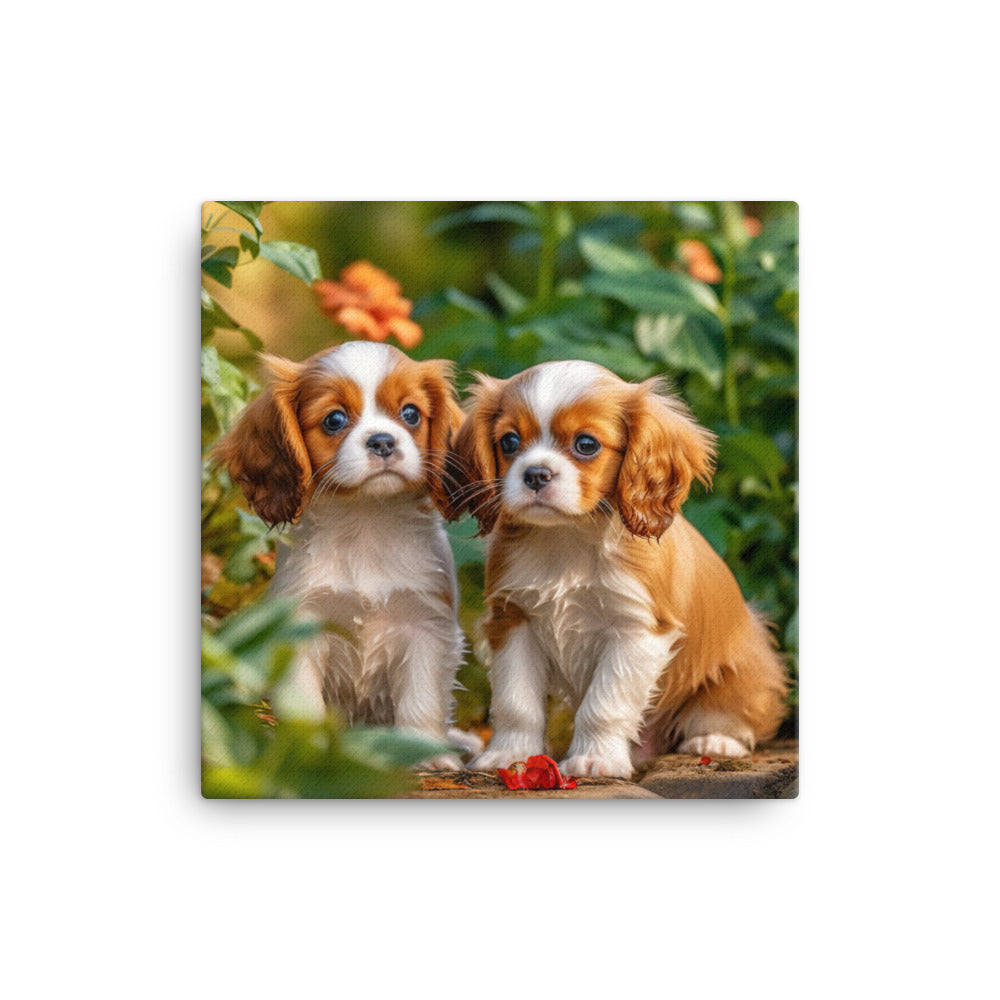 Cavalier King Charles Canvas - PosterfyAI.com