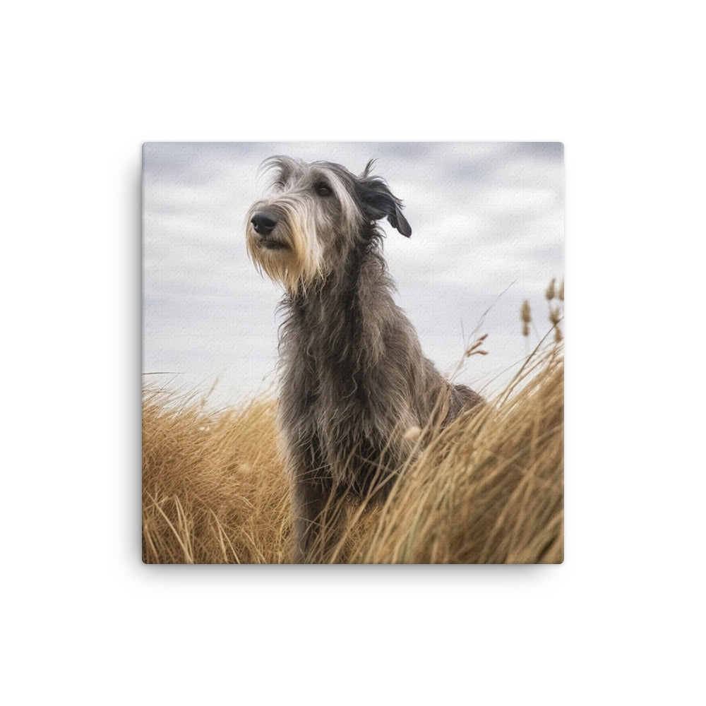 Scottish Deerhound Canvas - PosterfyAI.com