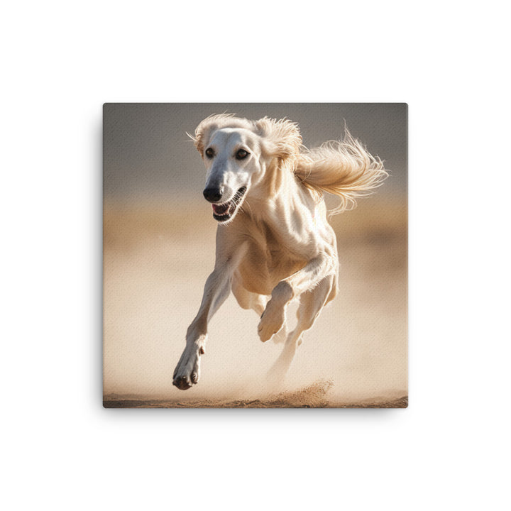 Saluki Canvas - PosterfyAI.com