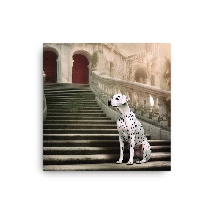 Dalmatian Canvas - PosterfyAI.com