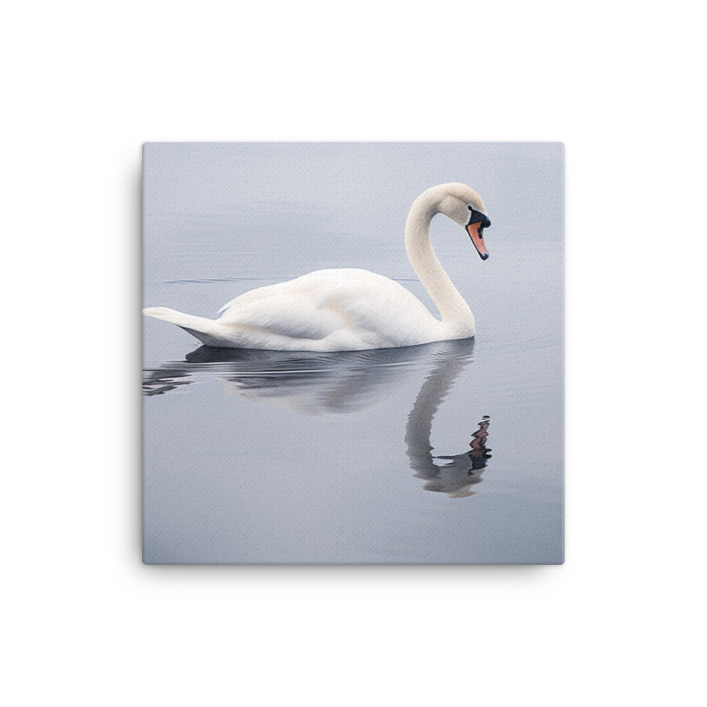 Swan Canvas - PosterfyAI.com