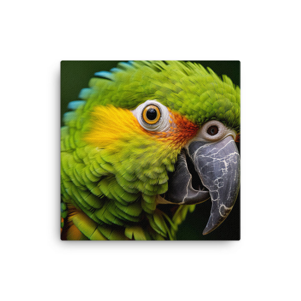 Parrot Canvas - PosterfyAI.com