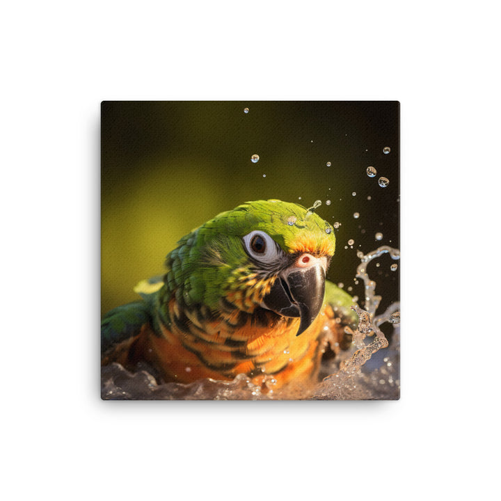 Parrot Canvas - PosterfyAI.com