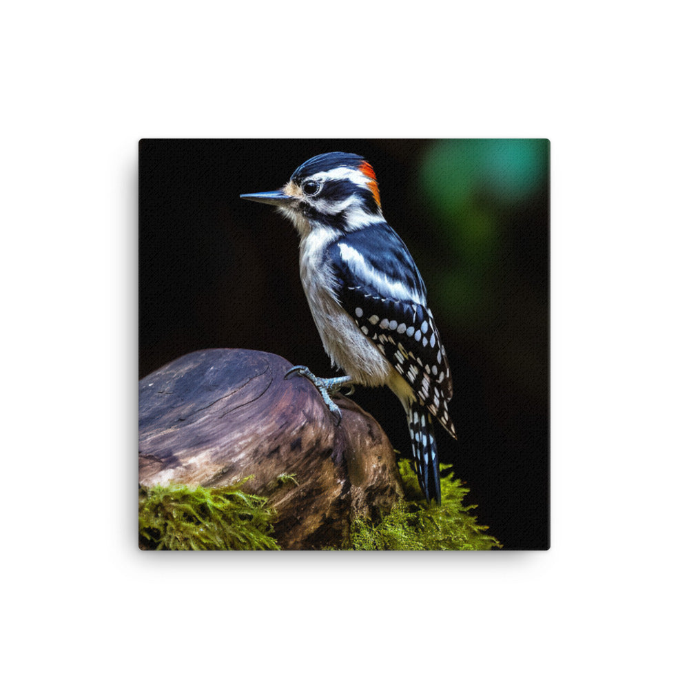 Woodpecker Canvas - PosterfyAI.com