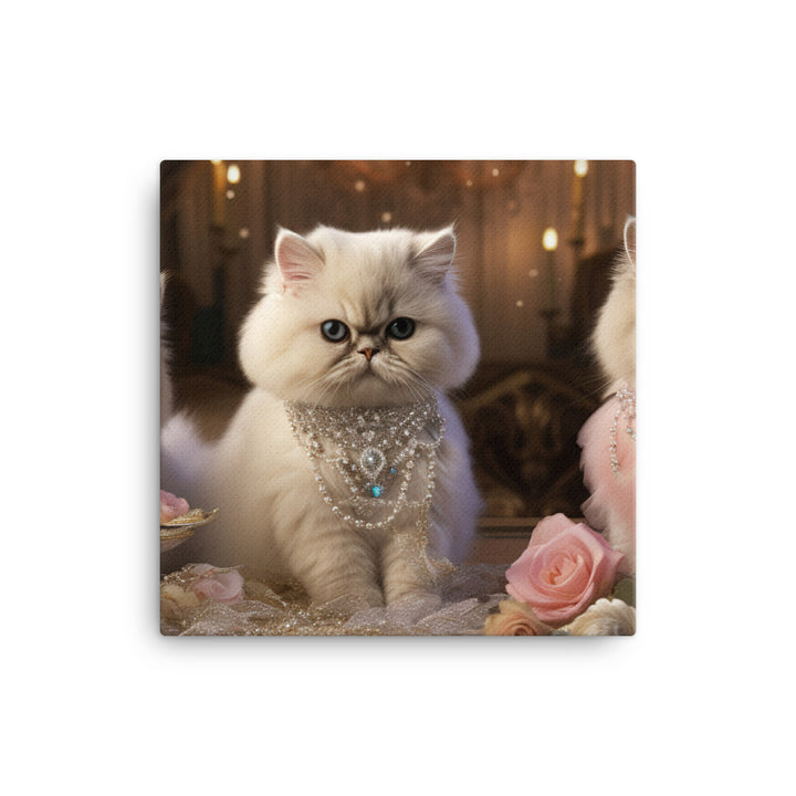 Exotic Shorthair Canvas - PosterfyAI.com