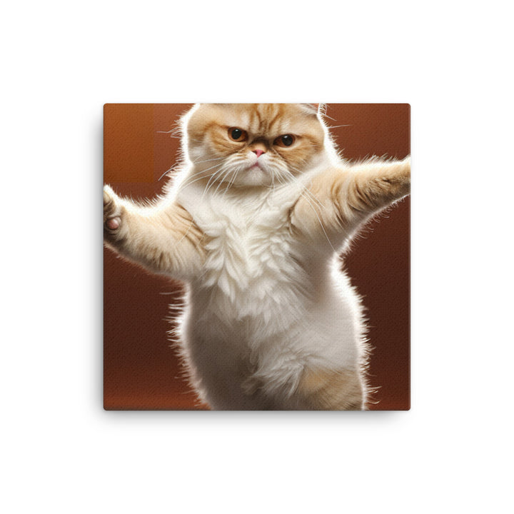 Exotic Shorthair Canvas - PosterfyAI.com