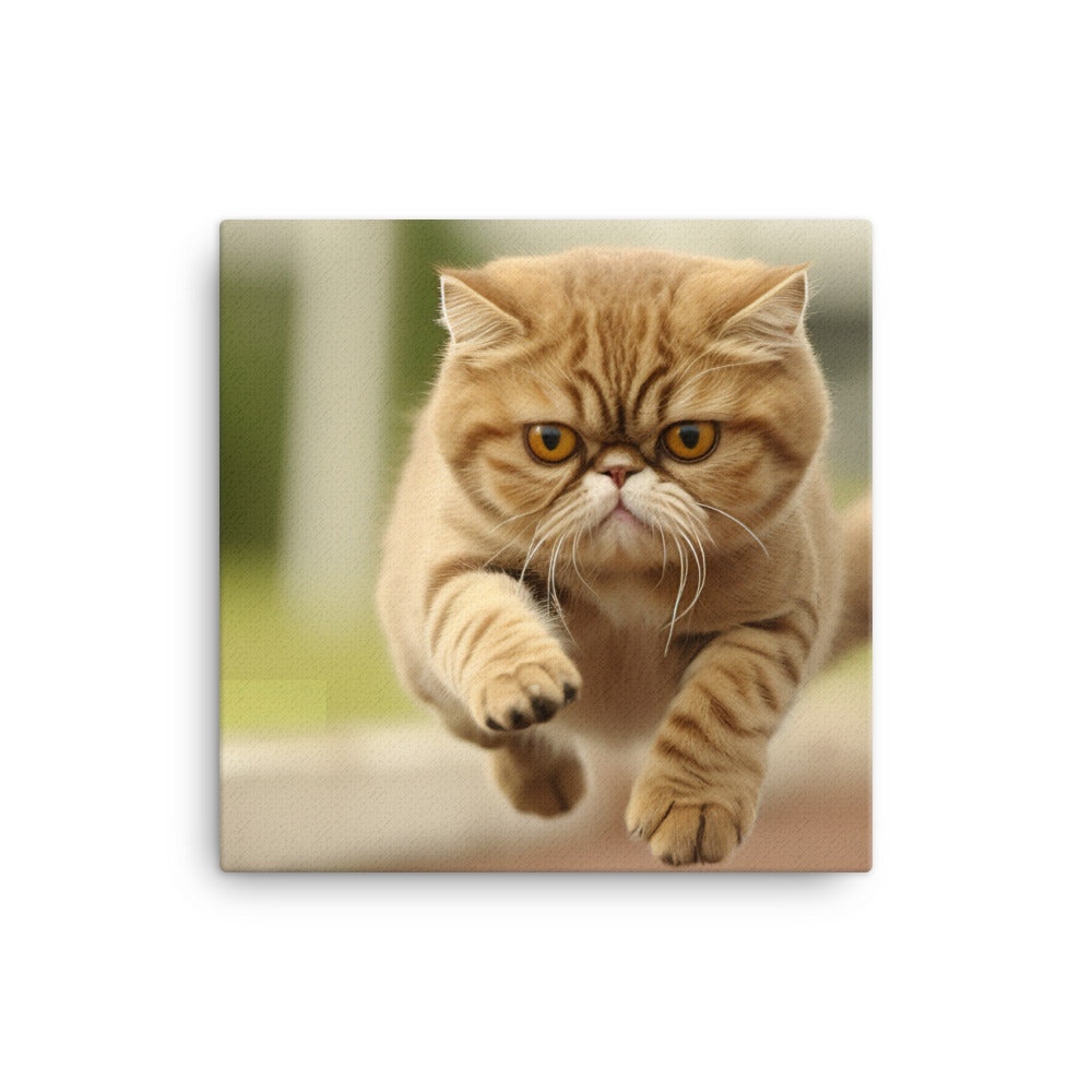 Exotic Shorthair Canvas - PosterfyAI.com