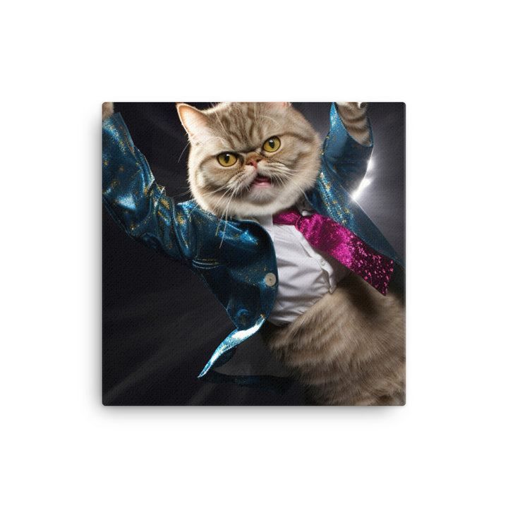 Exotic Shorthair Canvas - PosterfyAI.com