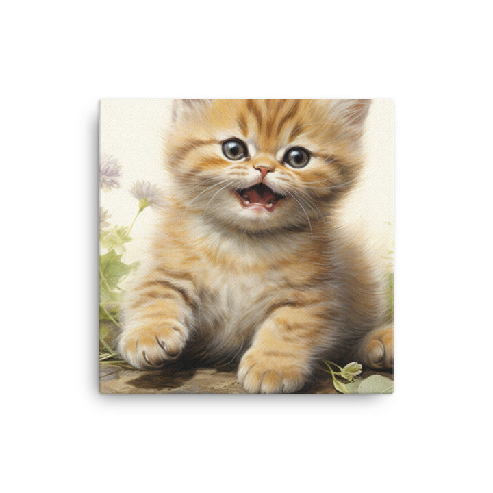 Exotic Shorthair Canvas - PosterfyAI.com