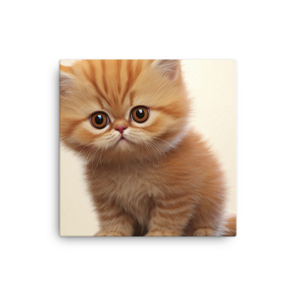 Exotic Shorthair Canvas - PosterfyAI.com