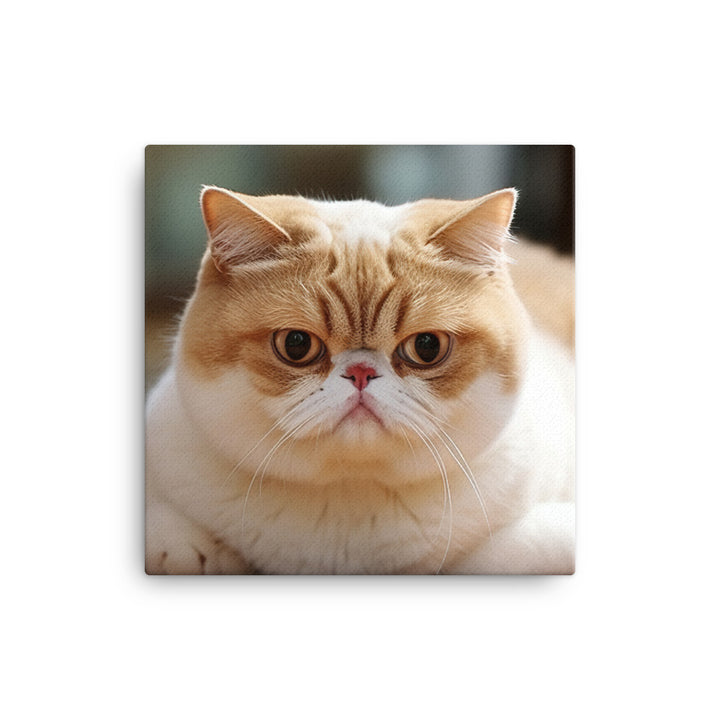 Exotic Shorthair Canvas - PosterfyAI.com