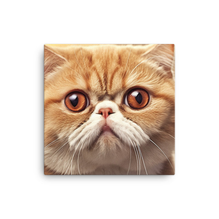 Exotic Shorthair Canvas - PosterfyAI.com