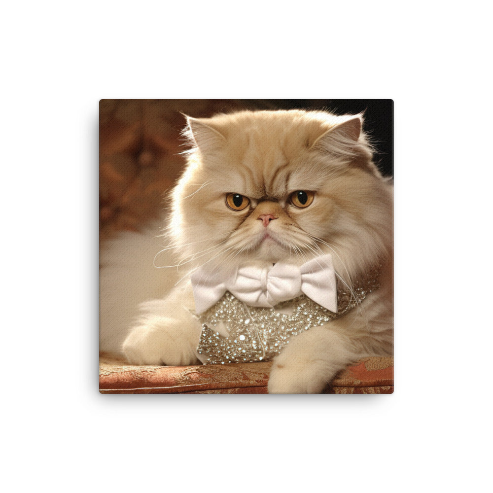 Exotic Shorthair Canvas - PosterfyAI.com