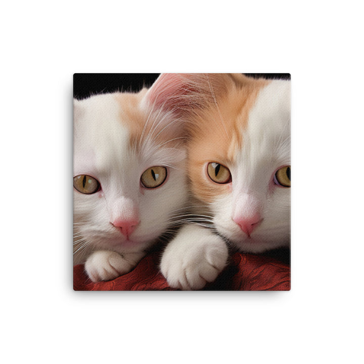 Turkish Van Canvas - PosterfyAI.com