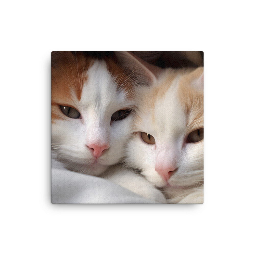 Turkish Van Canvas - PosterfyAI.com