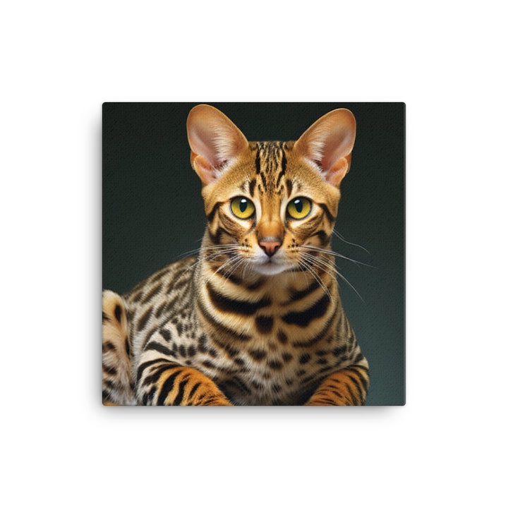 Ocicat Canvas - PosterfyAI.com