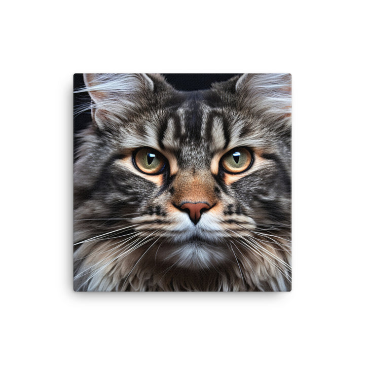 Maine Coon Canvas - PosterfyAI.com