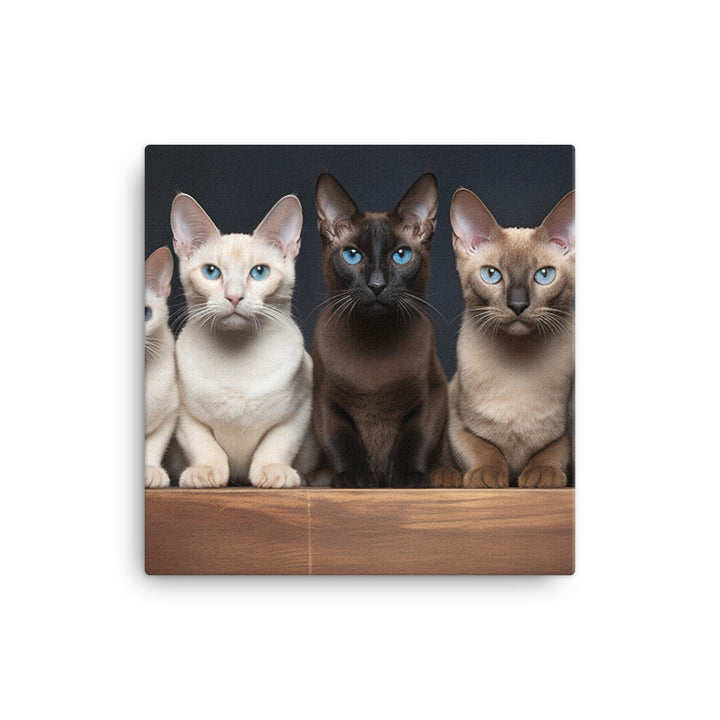 Tonkinese Canvas - PosterfyAI.com