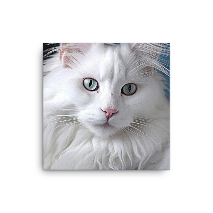 Turkish Angora Canvas - PosterfyAI.com