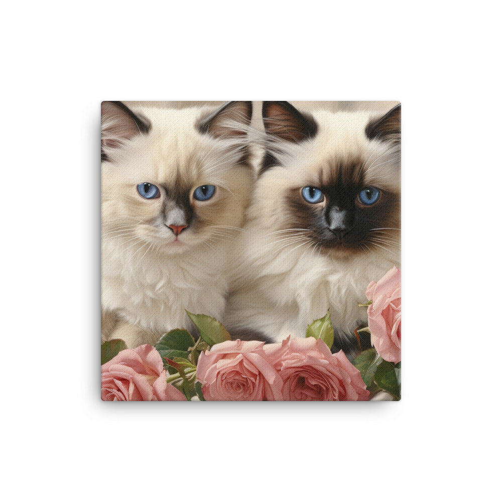 Birman Canvas - PosterfyAI.com